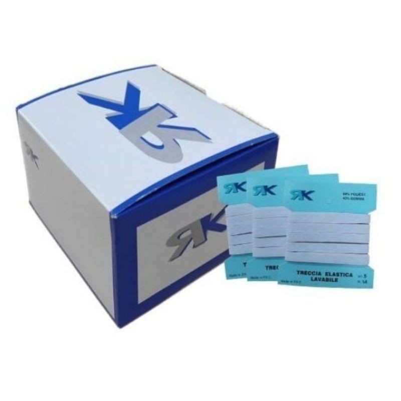 Elastico treccia lavabile h  4 mm articolo 08TL metri 5