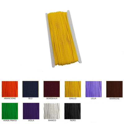 Elastico tubolare Ø mm 2 articolo N 2 metri 20