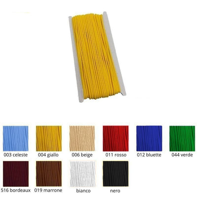 Elastico tubolare Ø mm 2,5 articolo N 3 metri 20