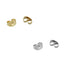 Earring backs 6mm item FF270 100 pieces