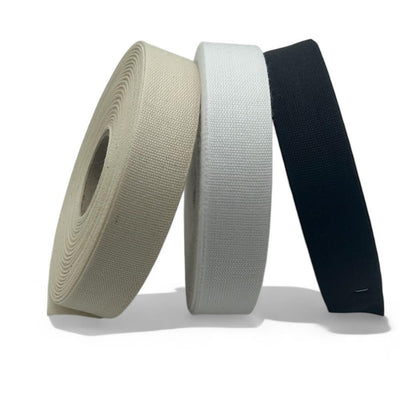 Fettuccia liscia cotone 100% h mm 20 articolo 600/20 metri 20