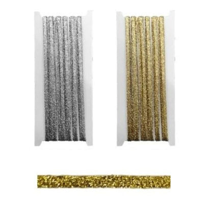 Fettuccia lurex h mm 6 articolo 21/O metri 20