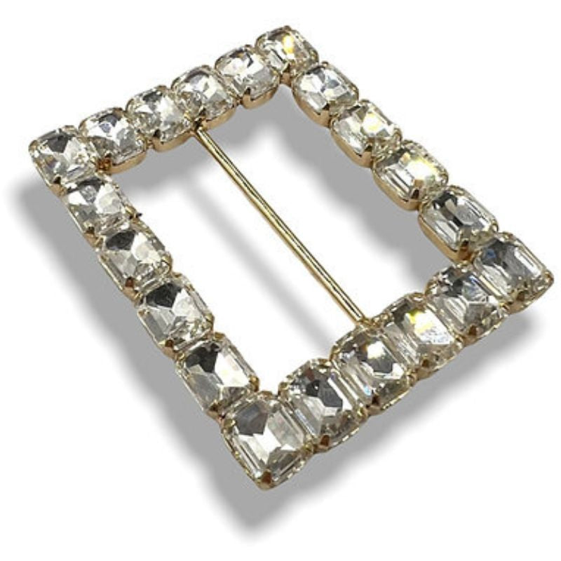 Jewel buckle with rhinestones item FM7483