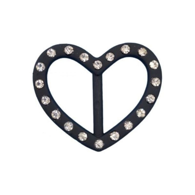 Fibbia plastica con strass h cm 2 articolo 6/476/4 pezzi 10