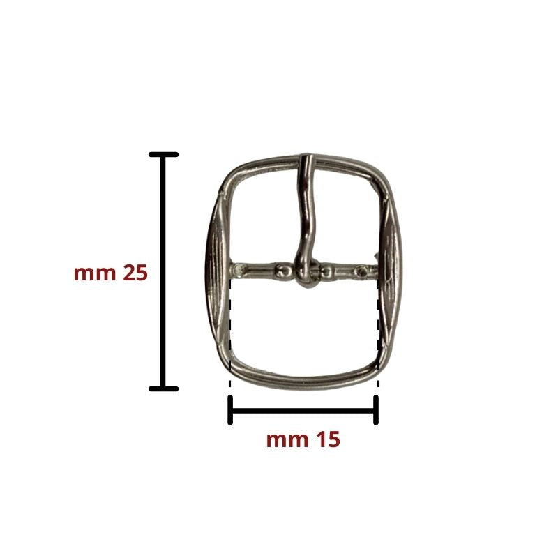 Fibbie in metallo per cinture