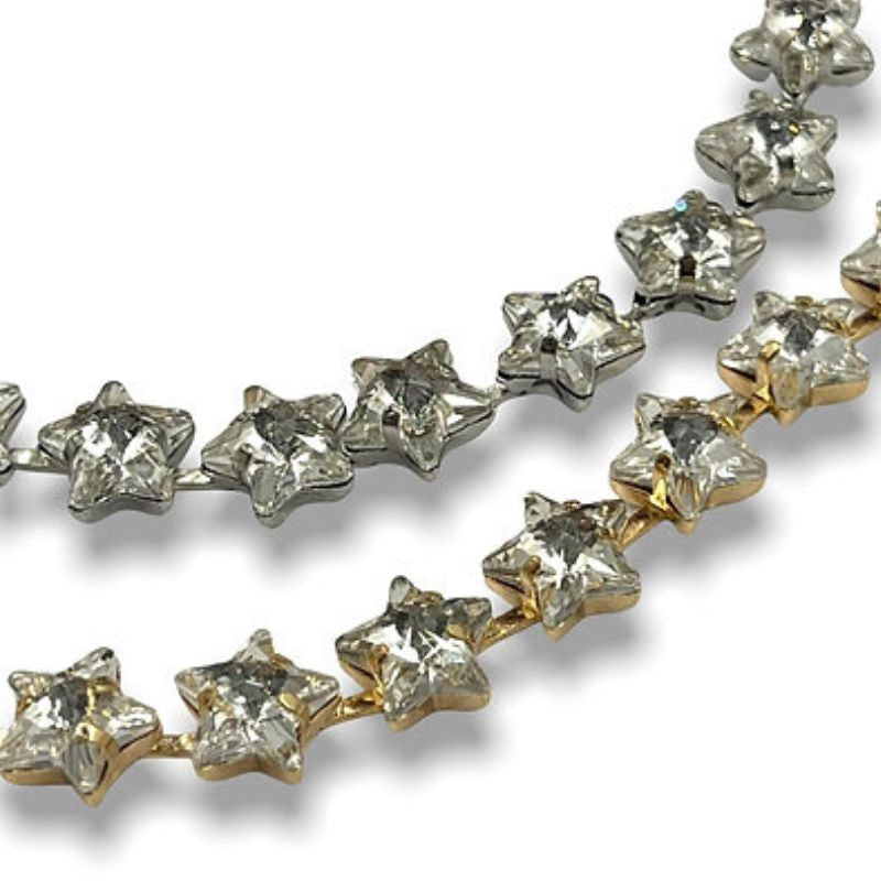 Filo catena strass con pietre articolo FM7797