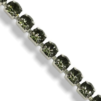 Filo catena strass (maglia larga) ss30 (Ø 6.5 mm) gioiello articolo FM3121