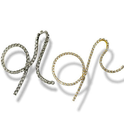 Filo catena strass (maglia stretta) ss 6-12 gioiello articolo FM9296