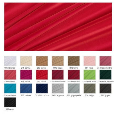 Fodera in lycra (leggera) lucida h cm 150 articolo Venice