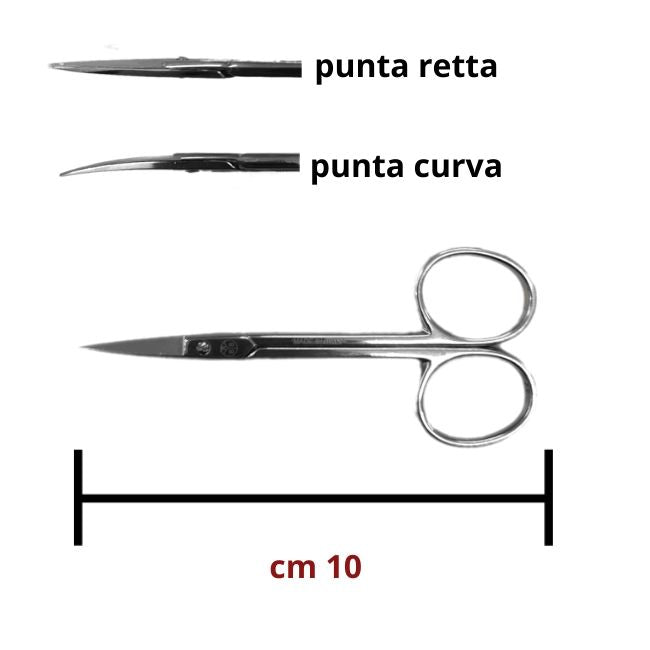 Forbicine ricamo lunghezza cm 10 articolo 310/3/4