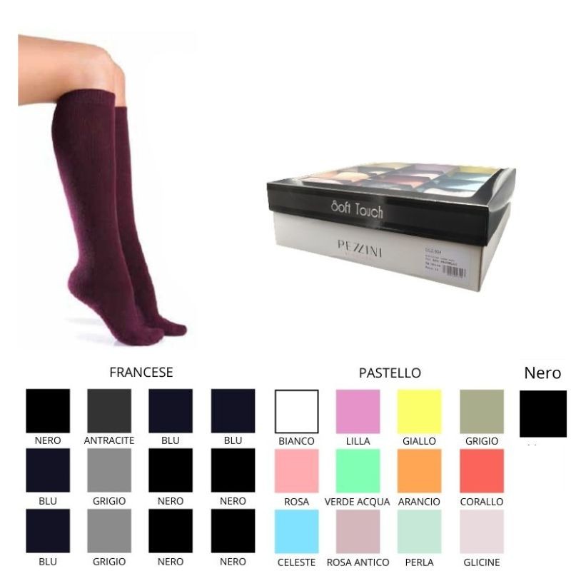 Gambaletto soft donna articolo Dgb-574 paia 12