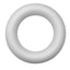 Polystyrene garland external diameter 125 mm 17 pieces