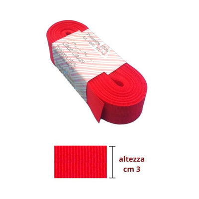 Gros grain n  7 h cm 3 poliestere 100% articolo 1686/7 metri 10