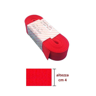 Gros grain n  9 h cm 4 poliestere 100% articolo 1686/9 metri 10