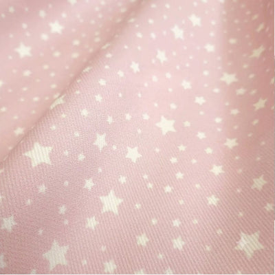 Printed striped piquet fabric, 150 cm high