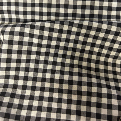 Yarn-dyed polycotton fabric with checks, 150 cm high, item 16032
