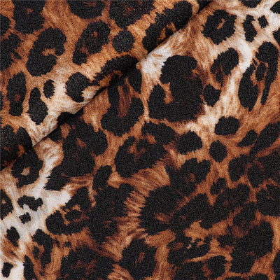 Printed lycra fabric h 150 cm item Leo