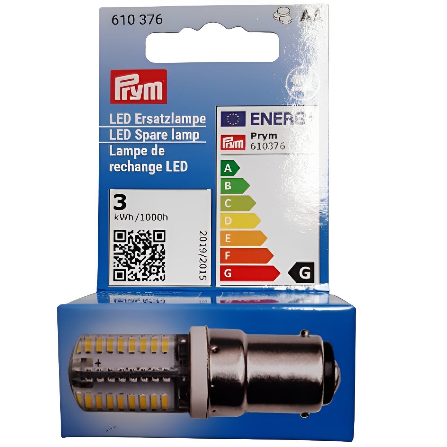 Bayonet LED bulb for sewing machine item 610376 Prym