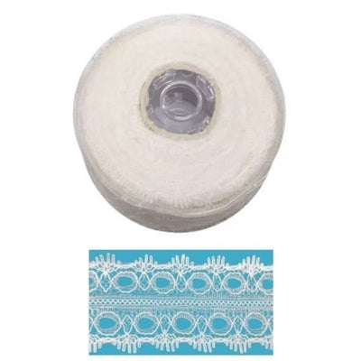 Merletto pizzo nylon H cm 3,5 articolo P1033 metri 25