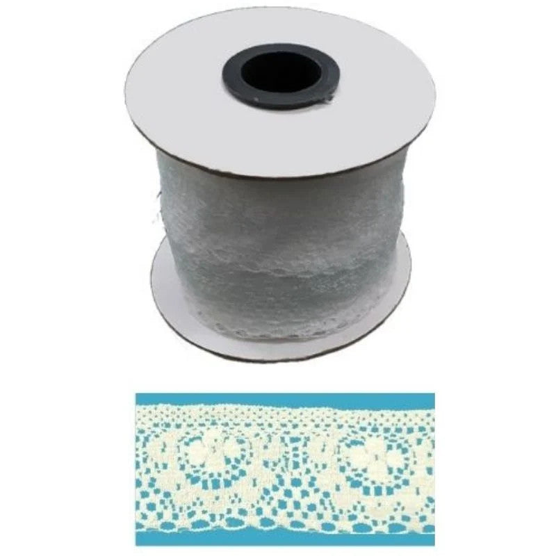 Nylon lace H cm 3.5 item P1039 25 meters