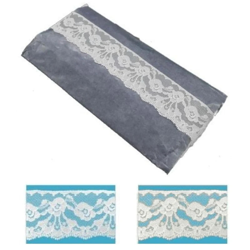Nylon lace H cm 3.7 item 11101 20 meters