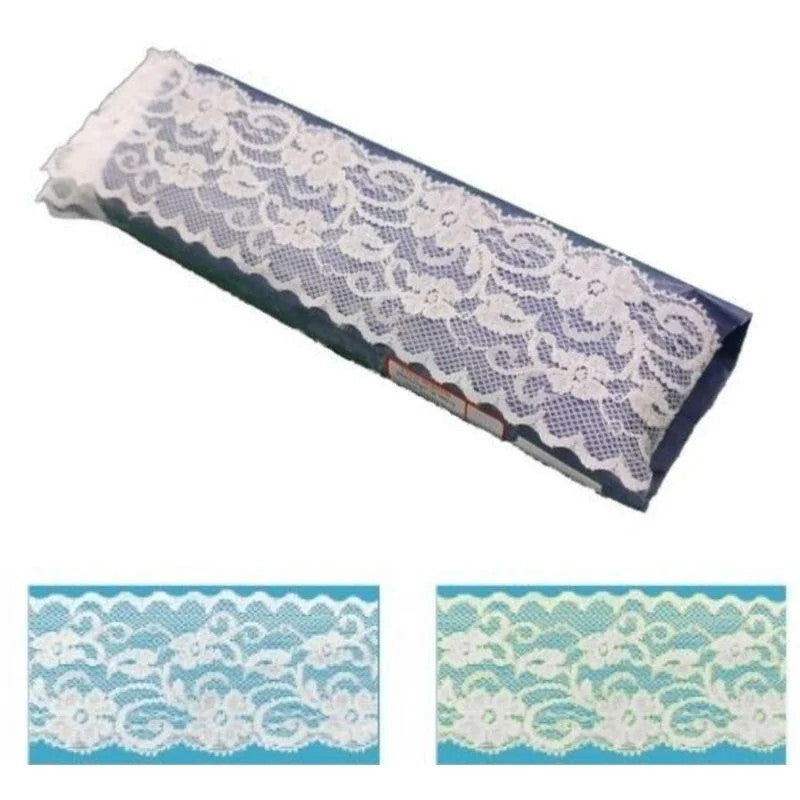 Nylon lace H cm 5.5 item 3829 20 meters