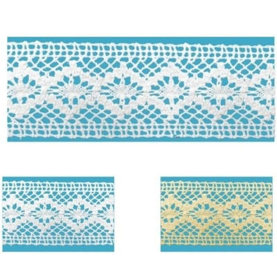 Merletto tramezzo in cotone articolo 263A metri 10