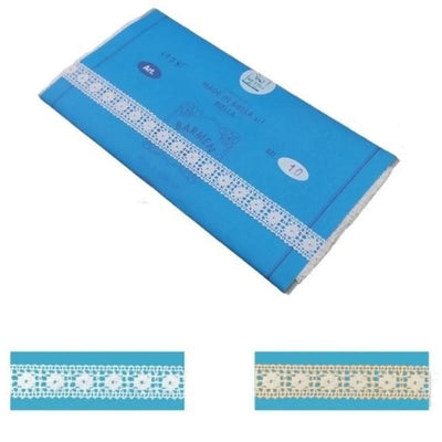 Merletto tramezzo in cotone articolo 4009/T metri 10