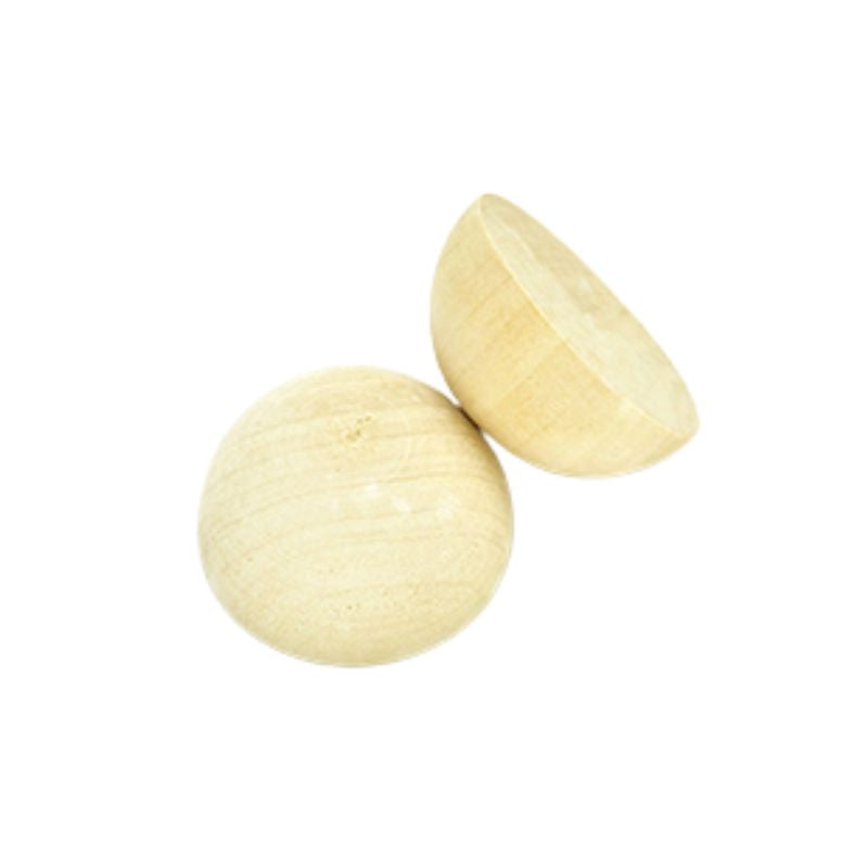 Mezze perle legno ø mm 20 articolo 181/16 pezzi 25