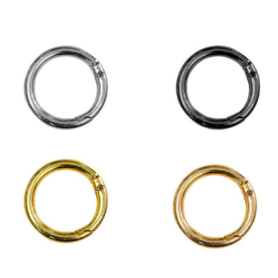 Moschettone in ottone ad anello Ø mm 25 (interno) articolo FM9670/2