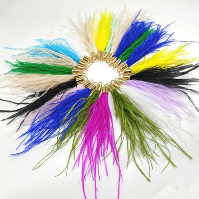 Nappine piume di struzzo