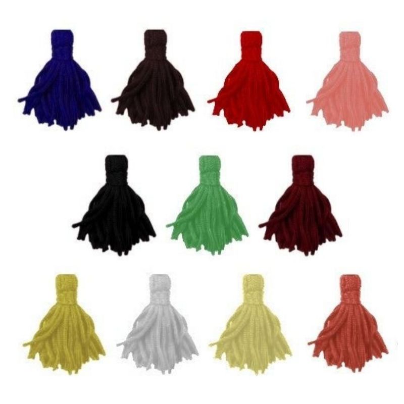 Tripolitanian tassels 100% polyester h cm 5 item 530 pieces 12