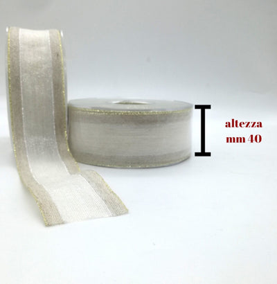 Nastro baccarat H cm 4 articolo V186/40 metri 20