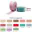 Fringed cotton effect ribbon H mm 38 item F182/35 15 metres