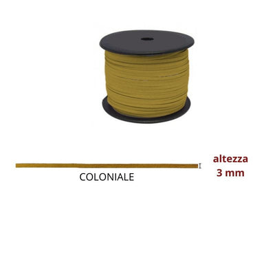 Nastro in alcantara h mm 3 metri 50