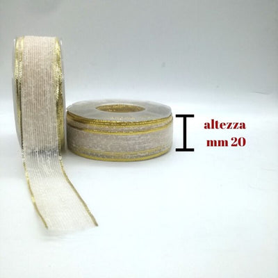 Nastro laminato lavorato h mm 20 articolo N2720G metri 25