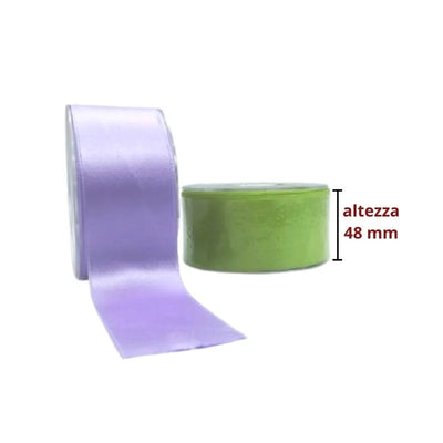 Nastro raso h mm  48 da 25 mt articolo A1048 metri 25