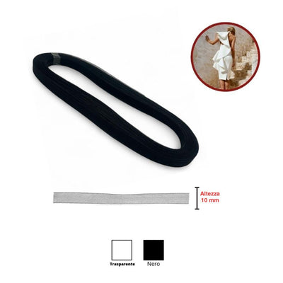 Nastro rete crine strong 100% poliestere h mm 10 articolo 3004/14 metri 22