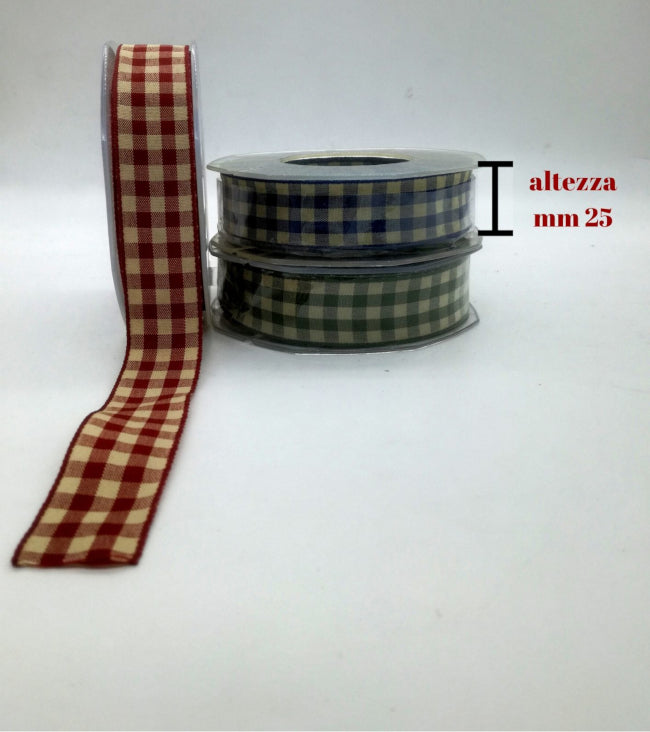 Nastro scozzese h mm 25 articolo T162/25 metri 20