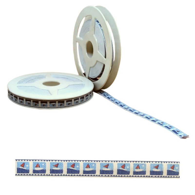 Tyrolean sailor ribbon h 1.2 cm 25 meters