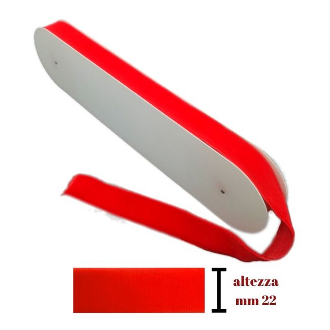 Nastro velluto h 22 mm metri 10