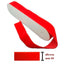 Velvet ribbon h 40 mm 10 meters