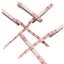 Numerini ricamati da cucire marca biancheria, altezza 1 cm, confezione da 144 pezzi (dello stesso numero)