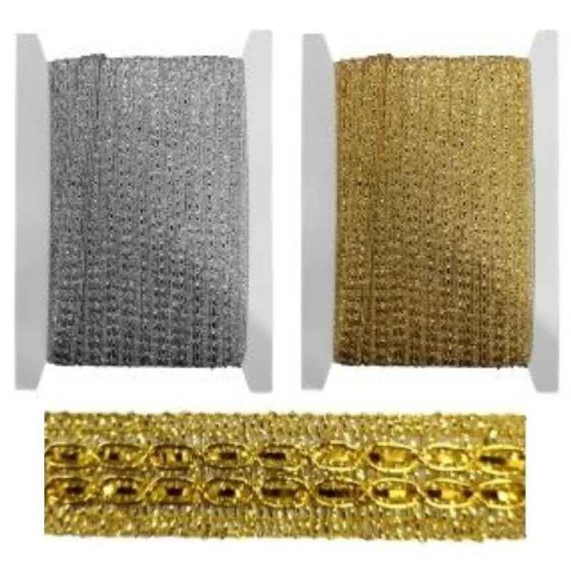 Agremano lamé trimmings h 17 mm item 4153/2 20 metres
