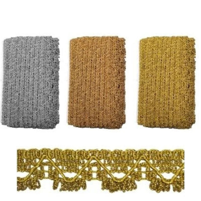 Passamaneria agremano lamè h mm 28 articolo 5218 metri 20