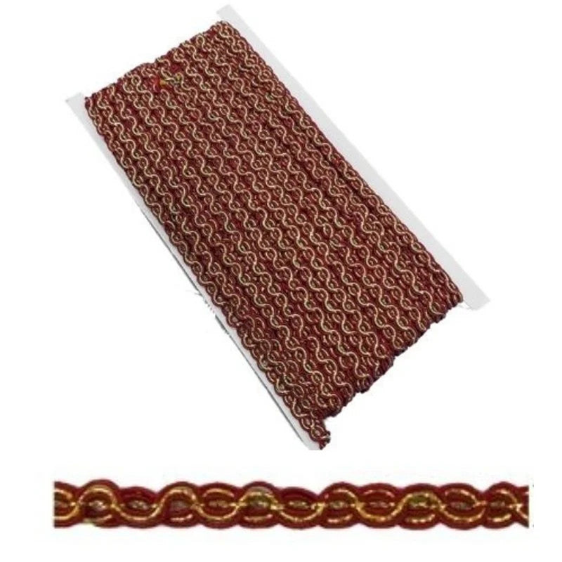 Agremano lamé trimmings h mm 6 item 5231 20 meters