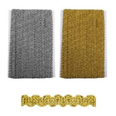 Passamaneria agremano lamè h mm 7 articolo 5200 metri 20