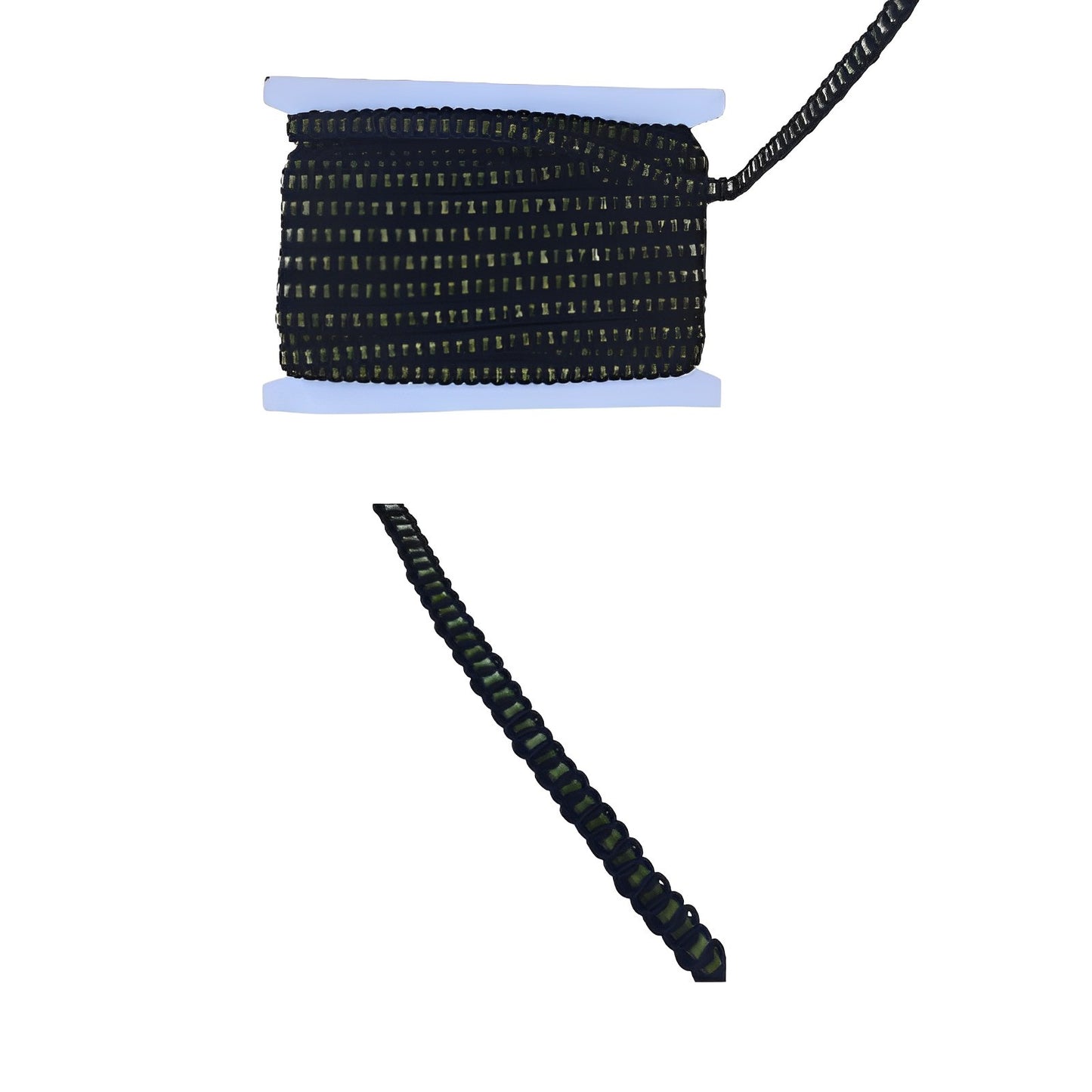Velvet edge trimmings h 1.5 cm item 600/1 10 metres