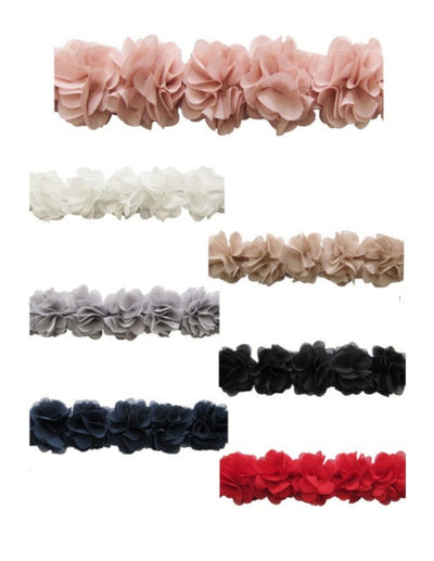 Passamaneria fiori h cm 4 articolo 1824 metri 9