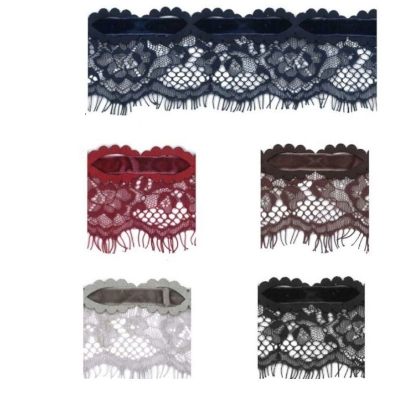 Passamaneria pizzo e velluto articolo PS00065 metri 5